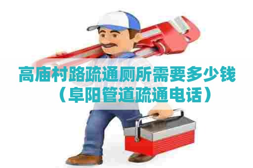 高庙村路疏通厕所需要多少钱（阜阳管道疏通电话）