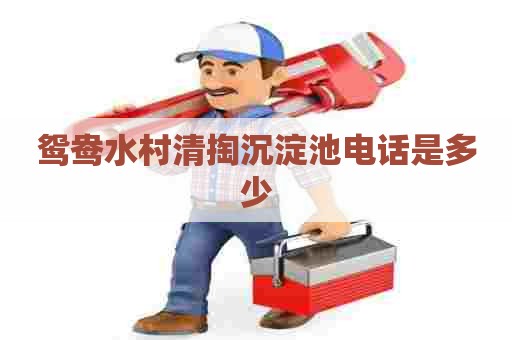 鸳鸯水村清掏沉淀池电话是多少