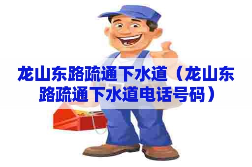 龙山东路疏通下水道（龙山东路疏通下水道电话号码）