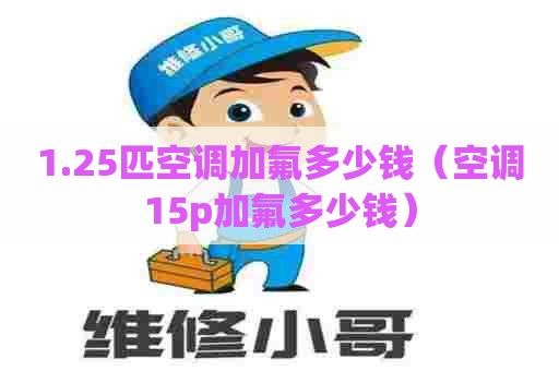 1.25匹空调加氟多少钱（空调15p加氟多少钱）