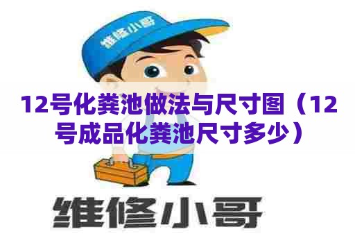 12号化粪池做法与尺寸图（12号成品化粪池尺寸多少）