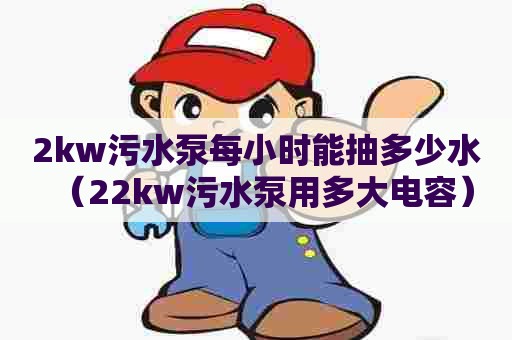 2kw污水泵每小时能抽多少水（22kw污水泵用多大电容）