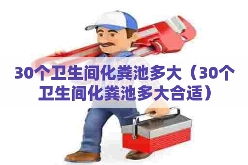 30个卫生间化粪池多大（30个卫生间化粪池多大合适）