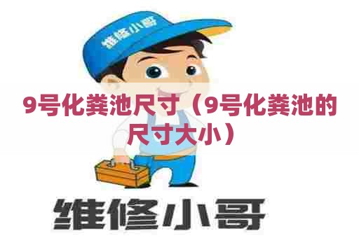 9号化粪池尺寸（9号化粪池的尺寸大小）