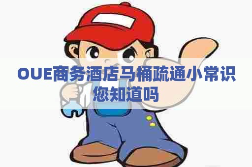 OUE商务酒店马桶疏通小常识您知道吗