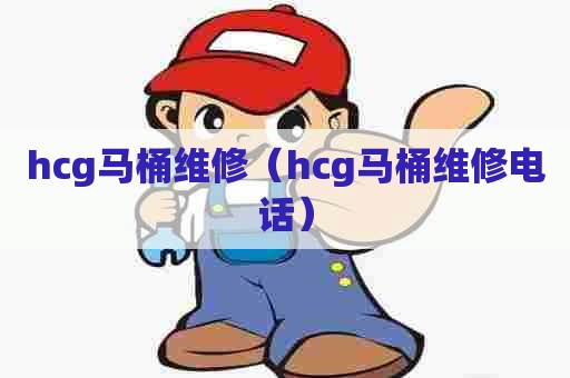 hcg马桶维修（hcg马桶维修电话）