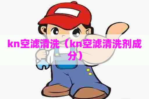 kn空滤清洗（kn空滤清洗剂成分）