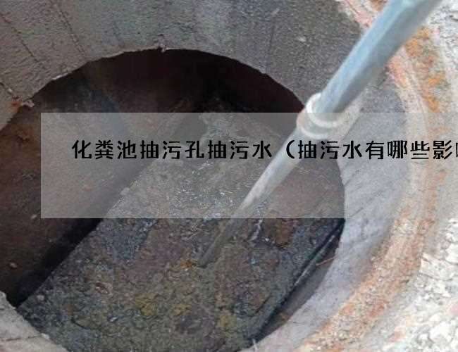 化粪池抽污孔抽污水（抽污水有哪些影响)