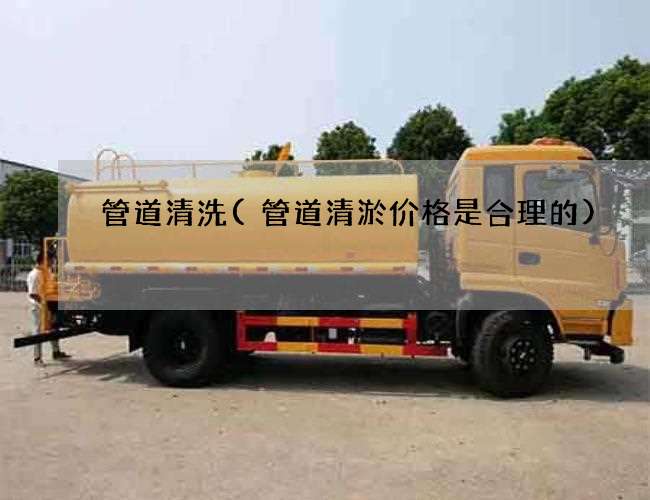 管道清洗(管道清淤价格是合理的) 管道清洗(管道清淤价格是合理的)