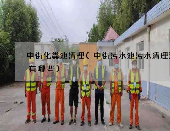 中街化粪池清理(中街污水池污水清理流程有哪些)