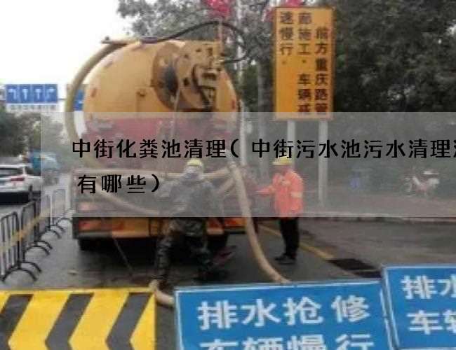 中街化粪池清理(中街污水池污水清理流程有哪些)