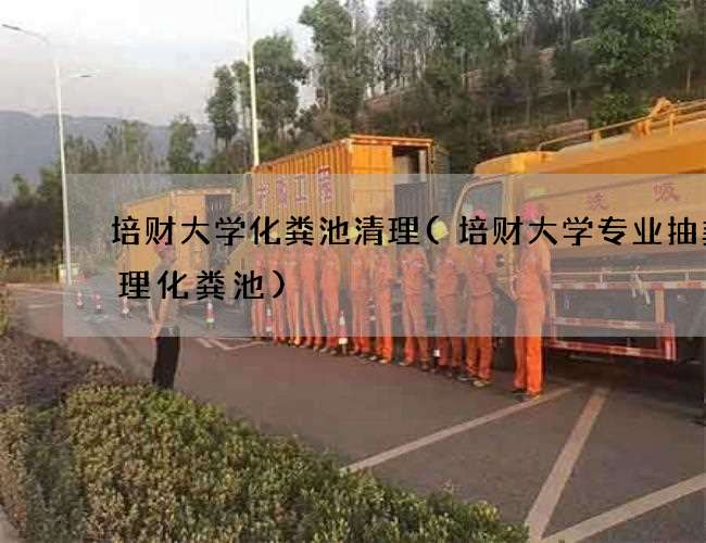 培财大学化粪池清理(培财大学专业抽粪清理化粪池) 培财大学化粪池清理(培财大学专业抽粪清理化粪池)
