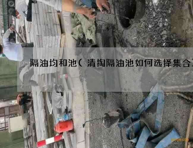 隔油均和池(清掏隔油池如何选择集合) 隔油均和池(清掏隔油池如何选择集合)