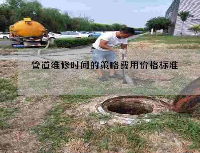 管道维修时间的策略费用价格标准 管道维修时间的策略费用价格标准