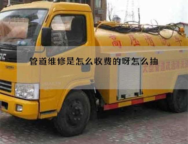 管道维修是怎么收费的呀怎么抽