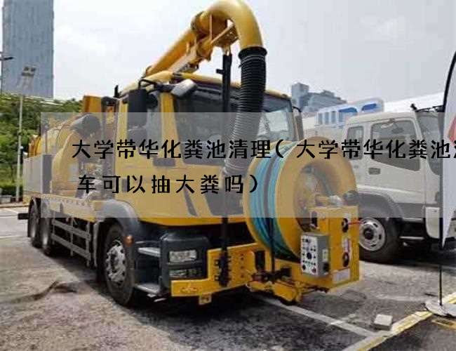 大学带华化粪池清理(大学带华化粪池清理车可以抽大粪吗)