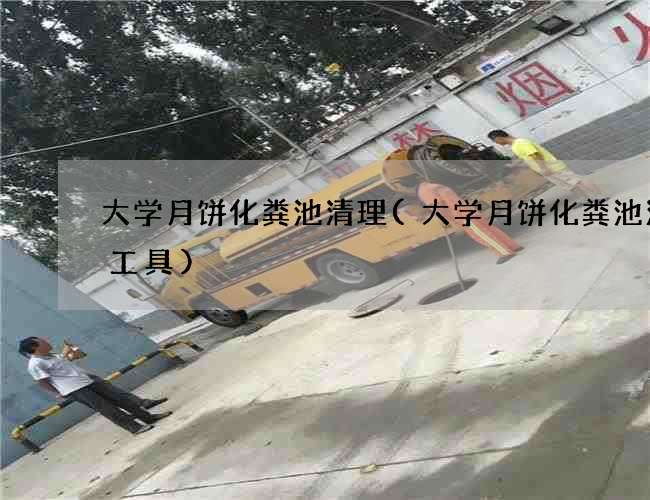 大学月饼化粪池清理(大学月饼化粪池清掏工具)