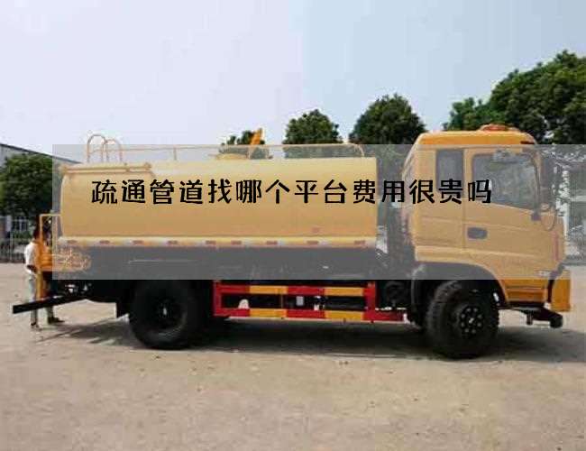 疏通管道找哪个平台费用很贵吗