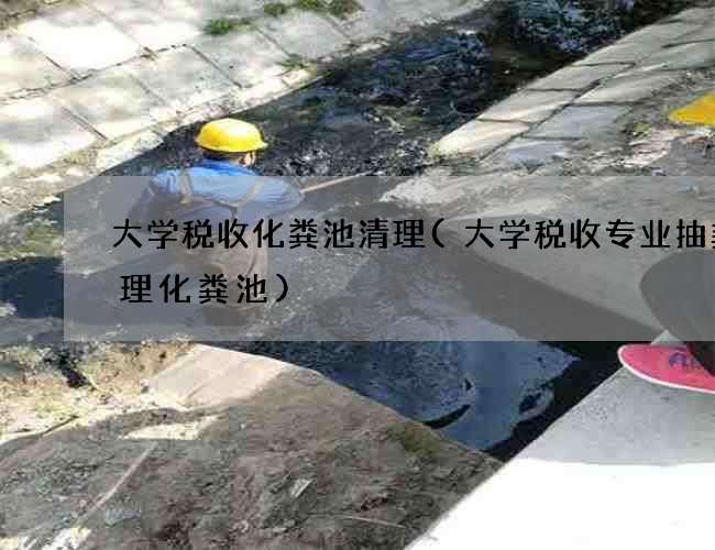 大学税收化粪池清理(大学税收专业抽粪清理化粪池)
