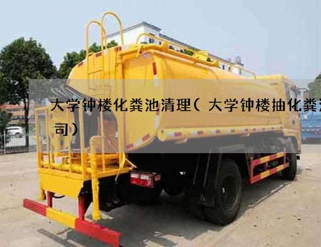 大学钟楼化粪池清理(大学钟楼抽化粪池公司) 大学钟楼化粪池清理(大学钟楼抽化粪池公司)