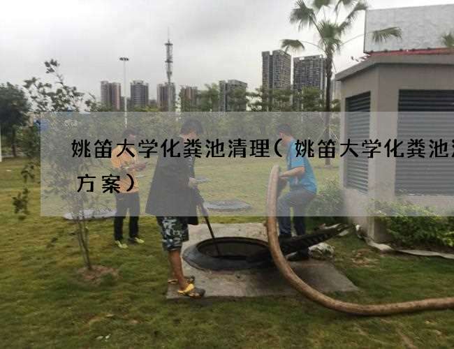 姚笛大学化粪池清理(姚笛大学化粪池清理方案)