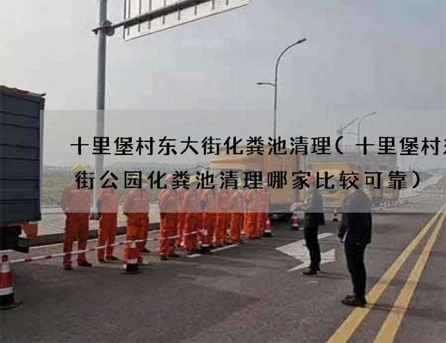 十里堡村东大街化粪池清理(十里堡村东大街公园化粪池清理哪家比较可靠)