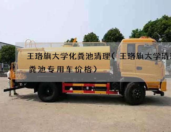 王珞旗大学化粪池清理(王珞旗大学清理化粪池专用车价格)