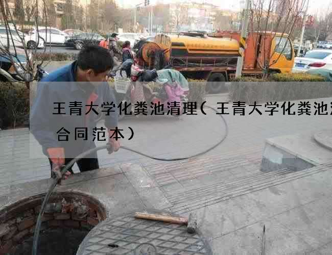 王青大学化粪池清理(王青大学化粪池清理合同范本)