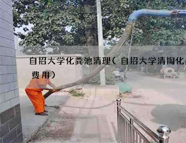 自招大学化粪池清理(自招大学清掏化粪池费用) 自招大学化粪池清理(自招大学清掏化粪池费用)