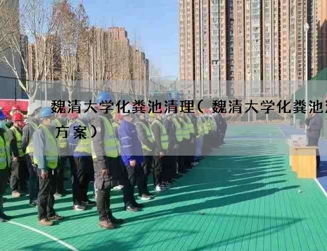 魏清大学化粪池清理(魏清大学化粪池清掏方案)