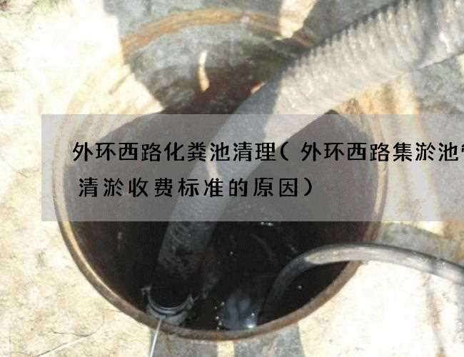 外环西路化粪池清理(外环西路集淤池管道清淤收费标准的原因)