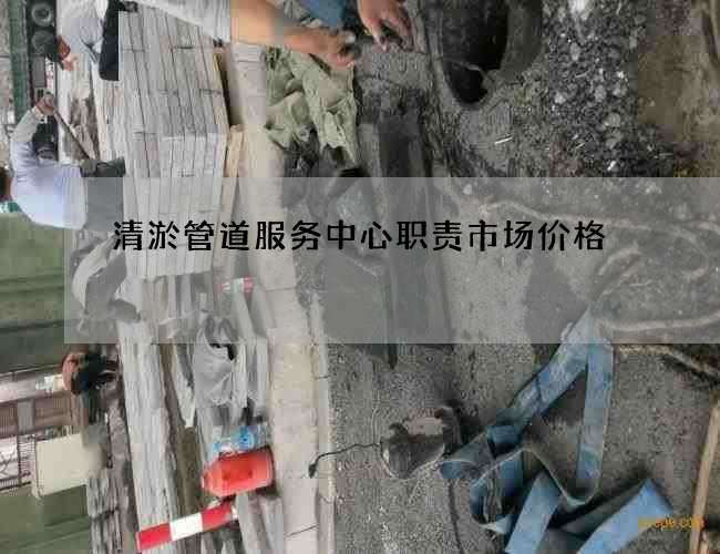 清淤管道服务中心职责市场价格