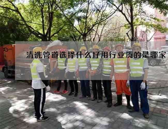 清洗管道选择什么好用行业质的是哪家 清洗管道选择什么好用行业质的是哪家