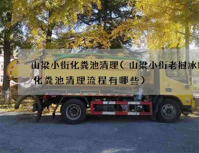 山梁小街化粪池清理(山梁小街老挝冰咖啡化粪池清理流程有哪些)