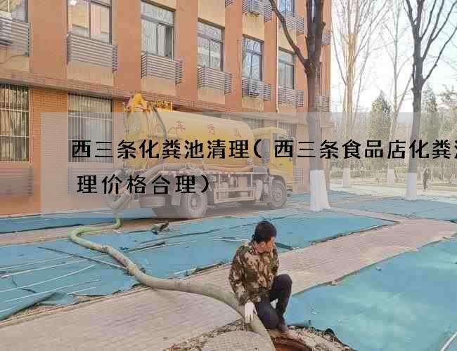 西三条化粪池清理(西三条食品店化粪池清理价格合理) 西三条化粪池清理(西三条食品店化粪池清理价格合理)