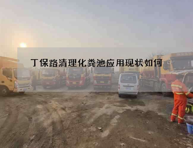 丁保路清理化粪池应用现状如何 丁保路清理化粪池应用现状如何