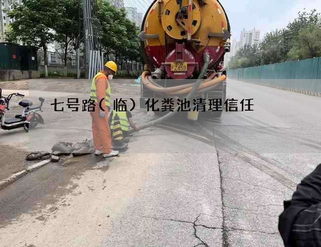 七号路(临)化粪池清理信任