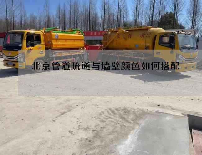 北京管道疏通与墙壁颜色如何搭配