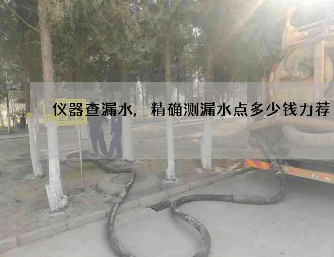 仪器查漏水,精确测漏水点多少钱力荐