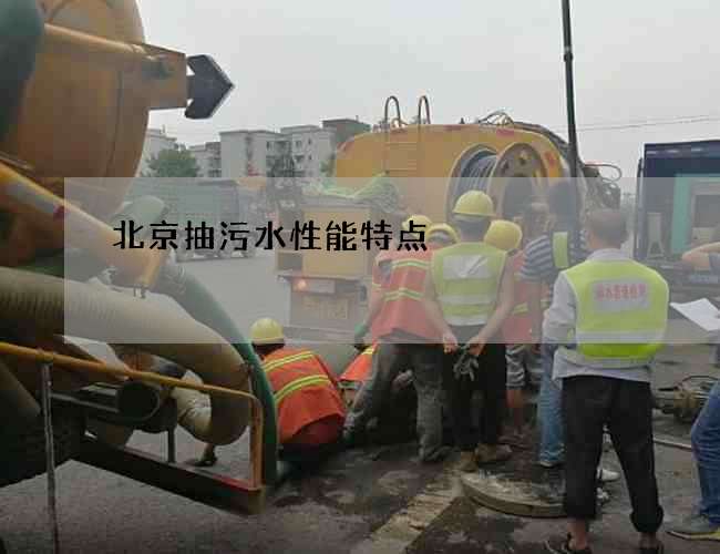 北京抽污水性能特点 北京抽污水性能特点