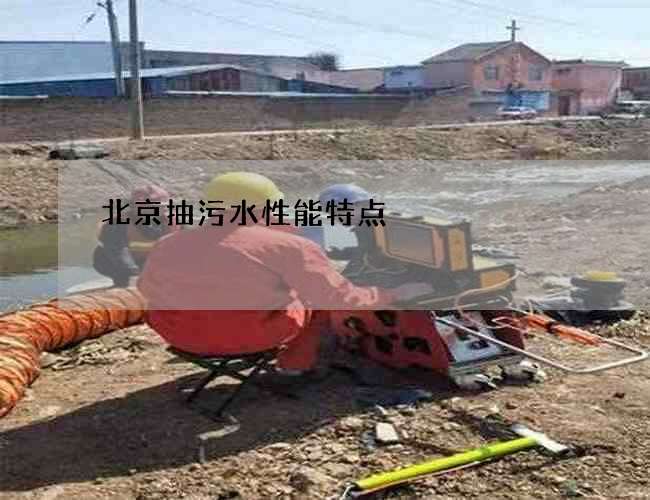 北京抽污水性能特点 北京抽污水性能特点