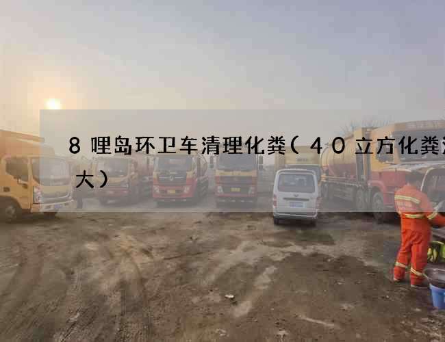 8哩岛环卫车清理化粪(40立方化粪池多大)