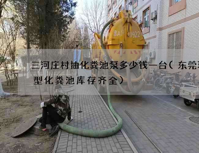 三河庄村抽化粪池泵多少钱一台(东莞环保型化粪池库存齐全) 三河庄村抽化粪池泵多少钱一台(东莞环保型化粪池库存齐全)