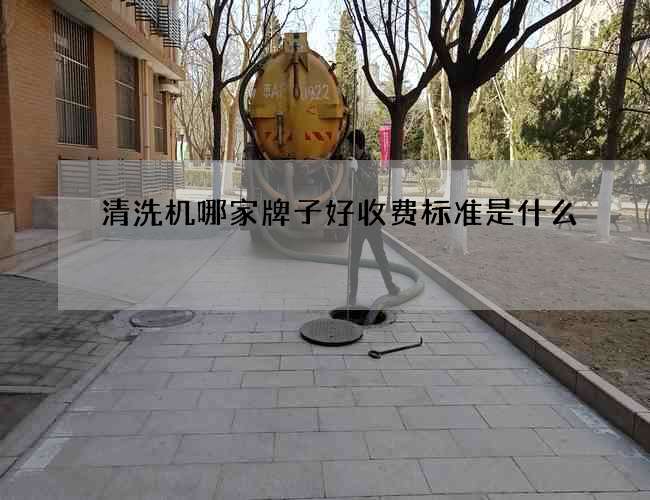清洗机哪家牌子好收费标准是什么 清洗机哪家牌子好收费标准是什么