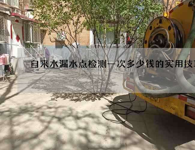 自来水漏水点检测一次多少钱的实用技巧