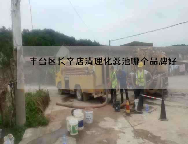 丰台区长辛店清理化粪池哪个品牌好