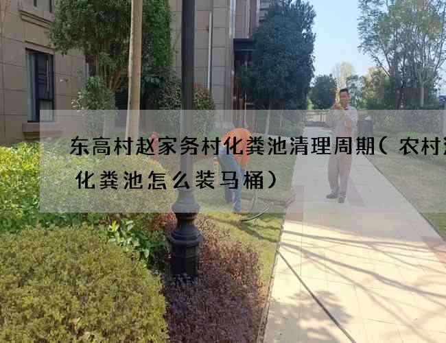东高村赵家务村化粪池清理周期(农村没有化粪池怎么装马桶)