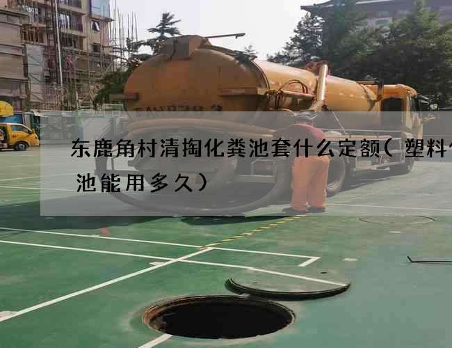 东鹿角村清掏化粪池套什么定额(塑料化粪池能用多久)