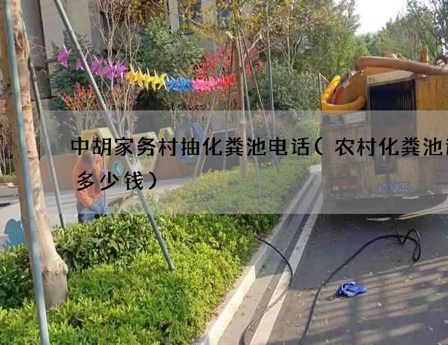 中胡家务村抽化粪池电话(农村化粪池造价多少钱)