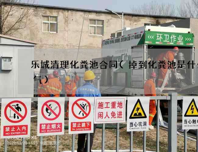 乐城清理化粪池合同(掉到化粪池是什么运气)